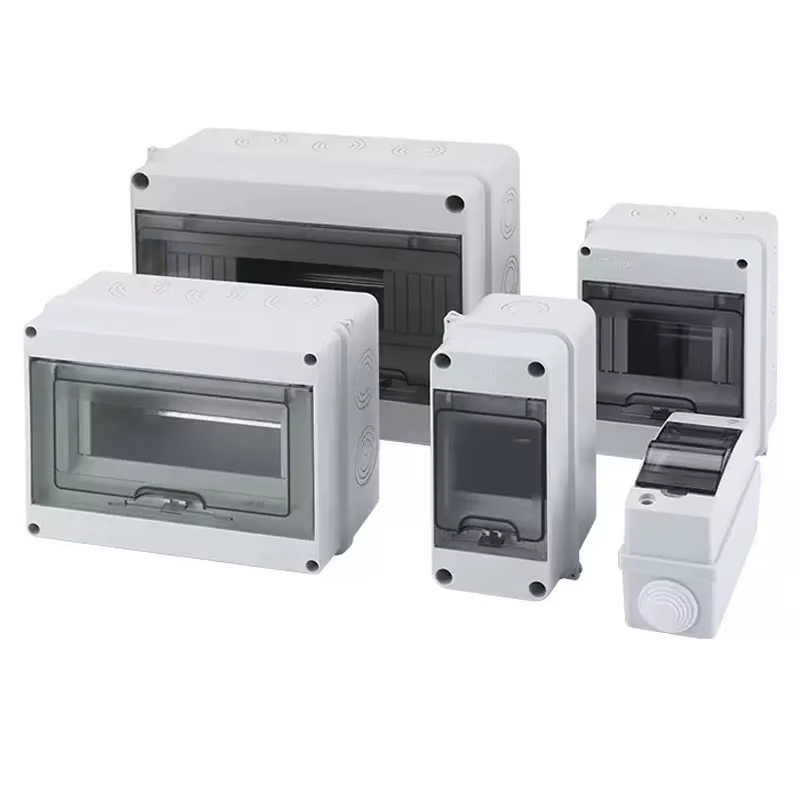 Outdoor Power Outlet Box - HTシリーズ ジャンクションボックス 2/5WAY PCプラスチック製 屋外用電気IP65防水配電ボックス スイッチボックス