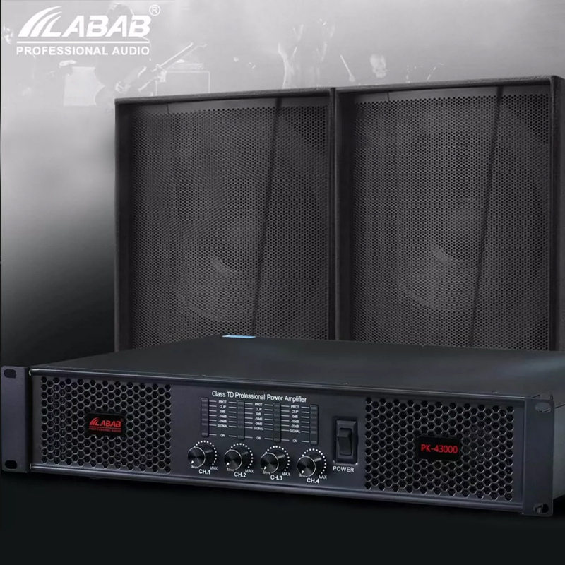 Outdoor Power Module - LABAB PK-2600 シングルチャンネルパワーモノオーディオアンプモジュール メタルシェル ステレオ MP3