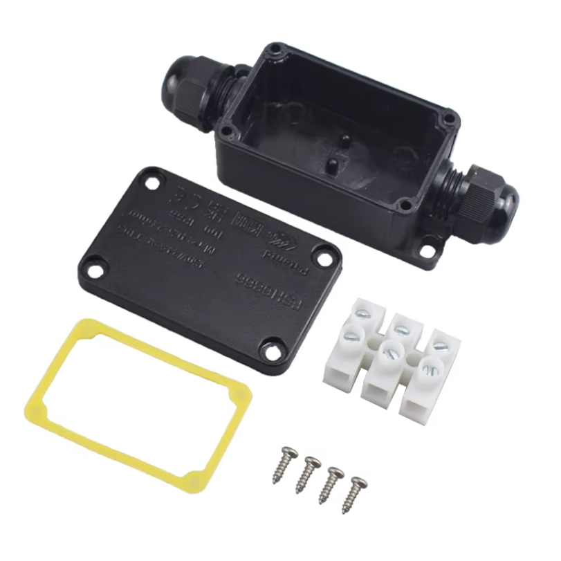 Outdoor Power Outlet Box - 防水ジャンクションボックス 2 ウェイ 3 ウェイ 3mm-6.5mm