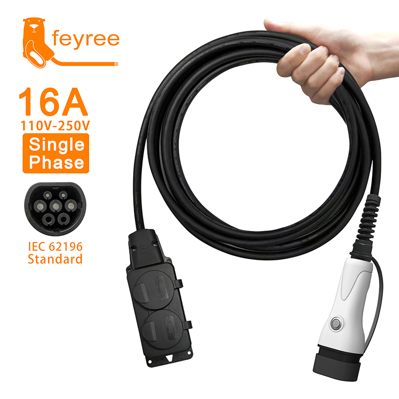 Feyree V2Lケーブル 電気自動車サイドディスチャージ - Outdoor Power Plug のレビューと価格