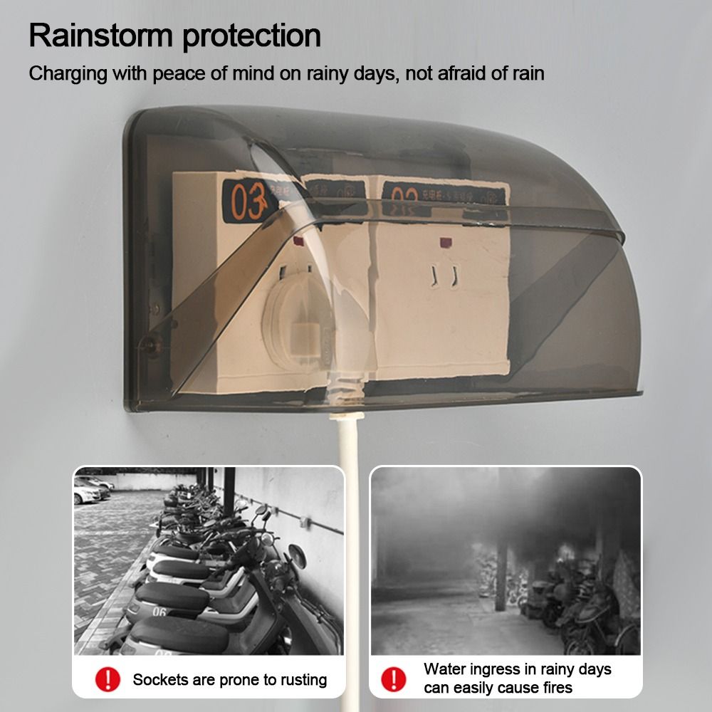 1 個屋外ソケット防水ボックス電気プラグカバー防雨カバー充電 - Outdoor Power Port のレビューと価格