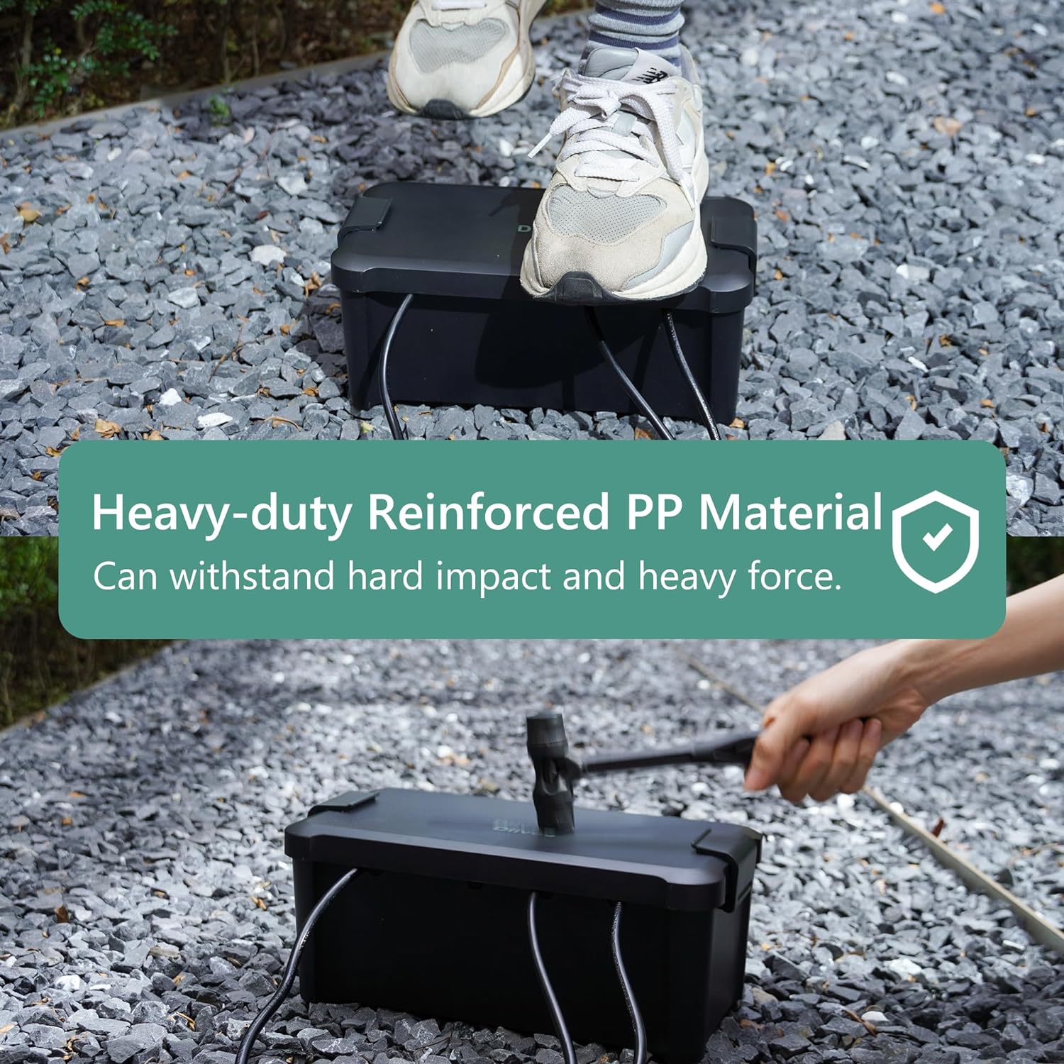 Diivoo 屋外防水電気ボックス屋外ケーブル接続ソケットエ - Outdoor Power Port のレビューと価格